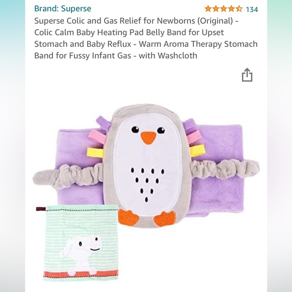 Other - NEW Superse Baby Heating Pad